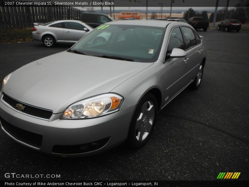 Silverstone Metallic / Ebony Black 2007 Chevrolet Impala SS