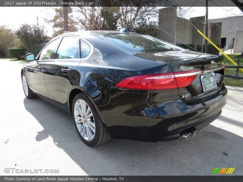 Ultimate Black / Jet 2017 Jaguar XF 20d Prestige