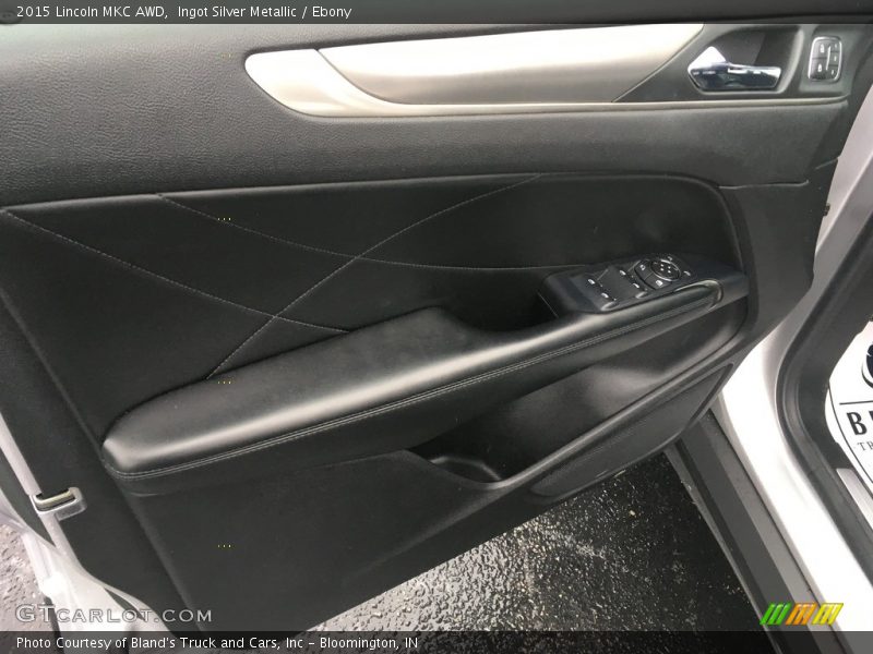 Ingot Silver Metallic / Ebony 2015 Lincoln MKC AWD