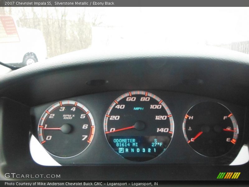 Silverstone Metallic / Ebony Black 2007 Chevrolet Impala SS