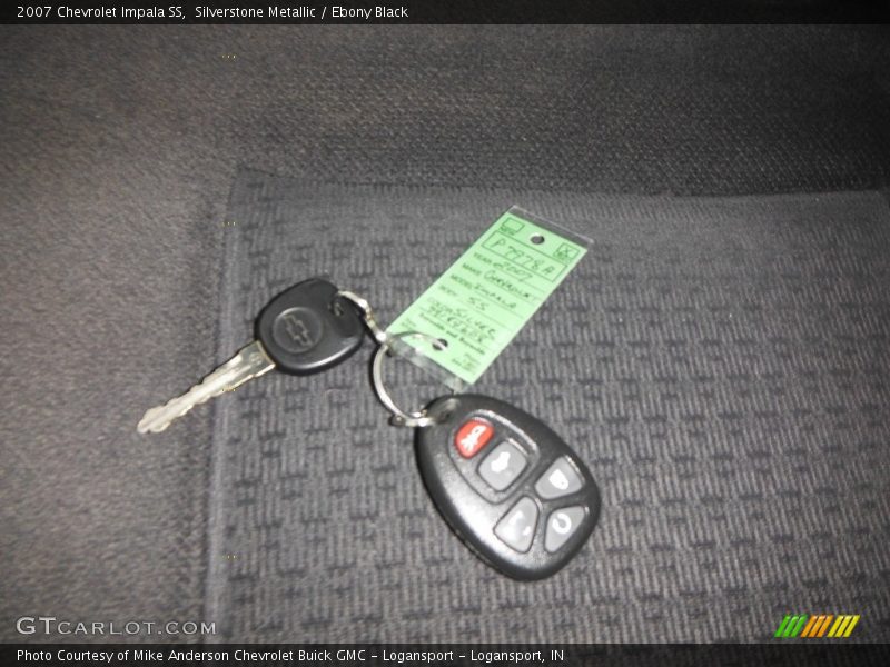 Silverstone Metallic / Ebony Black 2007 Chevrolet Impala SS