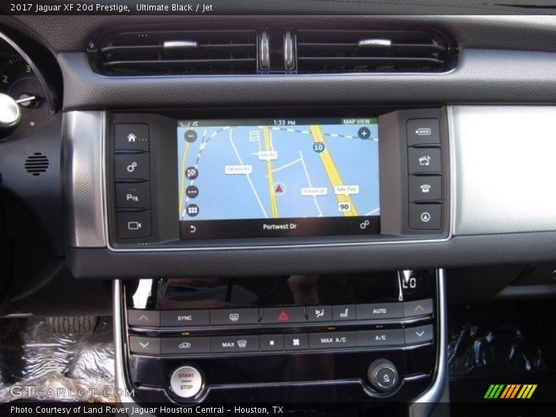 Navigation of 2017 XF 20d Prestige