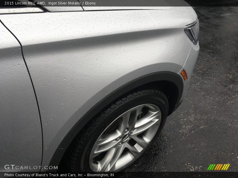 Ingot Silver Metallic / Ebony 2015 Lincoln MKC AWD