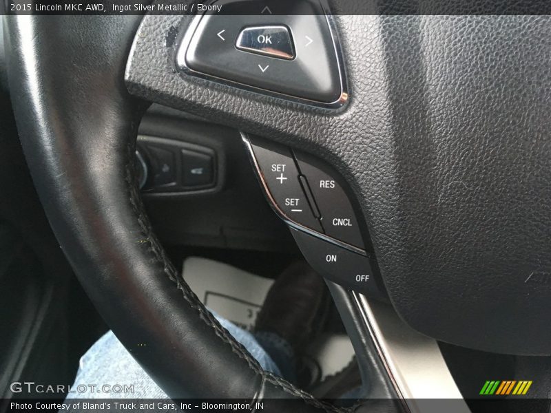 Ingot Silver Metallic / Ebony 2015 Lincoln MKC AWD