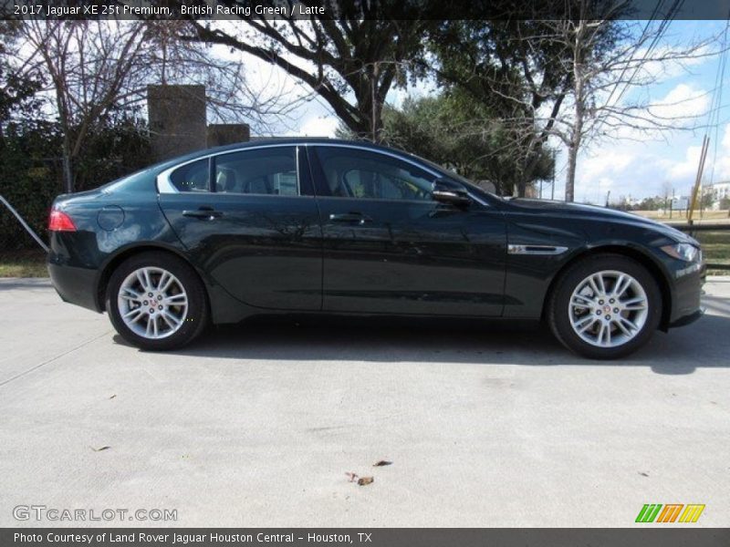 British Racing Green / Latte 2017 Jaguar XE 25t Premium