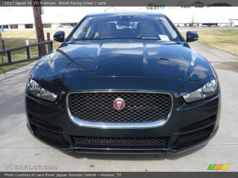 British Racing Green / Latte 2017 Jaguar XE 25t Premium