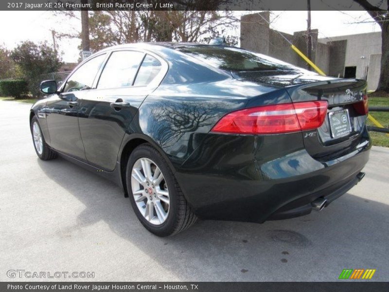 British Racing Green / Latte 2017 Jaguar XE 25t Premium