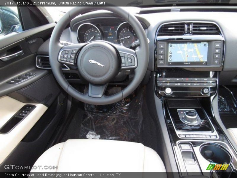 British Racing Green / Latte 2017 Jaguar XE 25t Premium