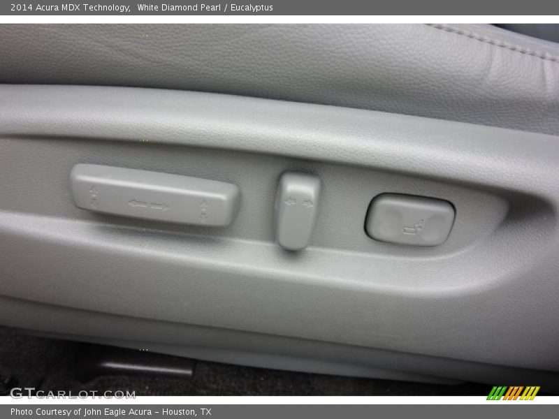White Diamond Pearl / Eucalyptus 2014 Acura MDX Technology