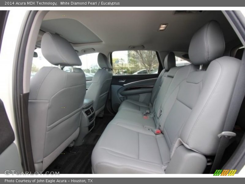 White Diamond Pearl / Eucalyptus 2014 Acura MDX Technology