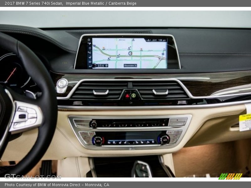 Controls of 2017 7 Series 740i Sedan