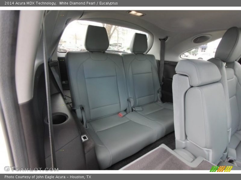White Diamond Pearl / Eucalyptus 2014 Acura MDX Technology