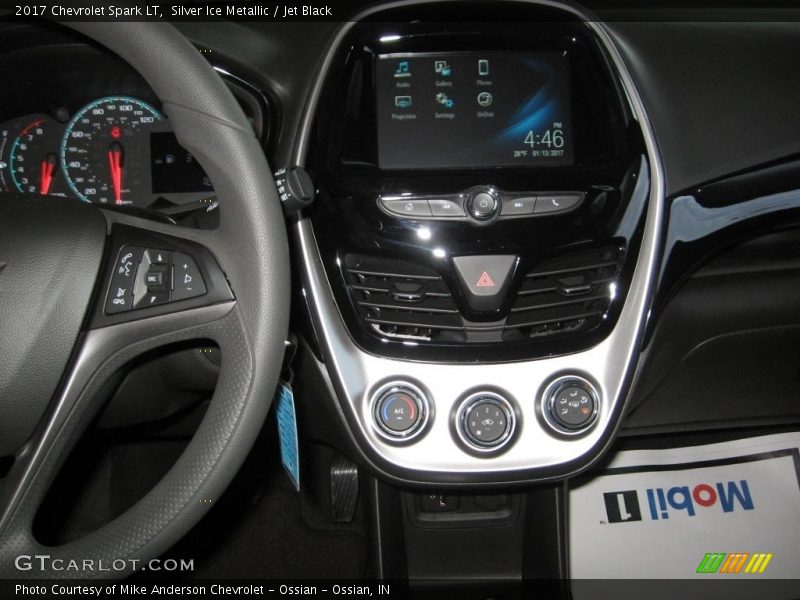 Silver Ice Metallic / Jet Black 2017 Chevrolet Spark LT