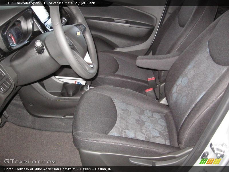 Silver Ice Metallic / Jet Black 2017 Chevrolet Spark LT