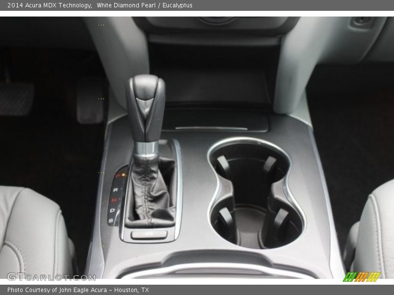 White Diamond Pearl / Eucalyptus 2014 Acura MDX Technology
