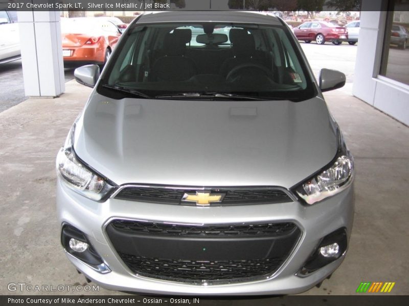 Silver Ice Metallic / Jet Black 2017 Chevrolet Spark LT