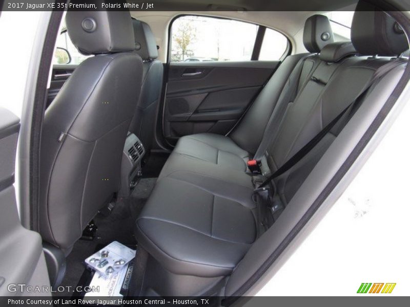 Polaris White / Jet 2017 Jaguar XE 35t Premium