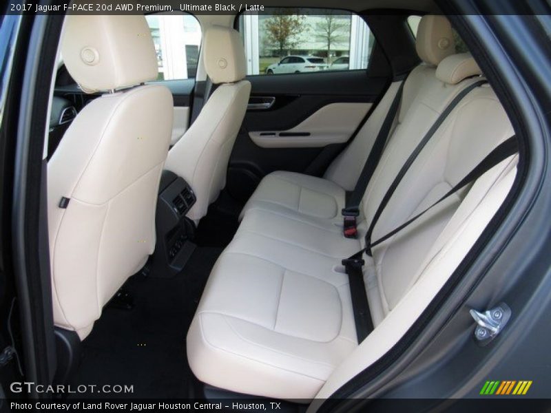 Ultimate Black / Latte 2017 Jaguar F-PACE 20d AWD Premium