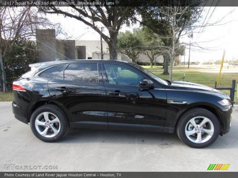 Ultimate Black / Latte 2017 Jaguar F-PACE 20d AWD Premium
