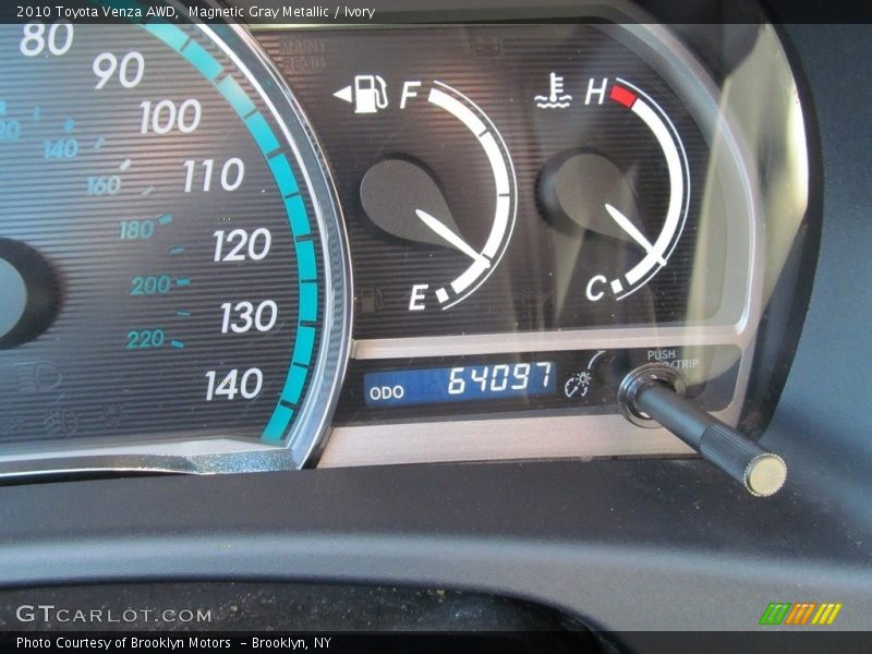 Magnetic Gray Metallic / Ivory 2010 Toyota Venza AWD