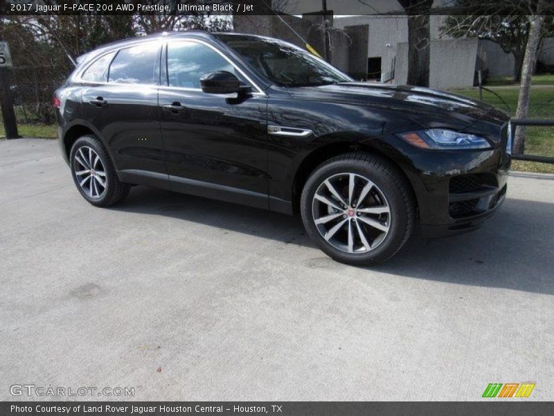 Ultimate Black / Jet 2017 Jaguar F-PACE 20d AWD Prestige