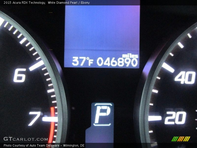 White Diamond Pearl / Ebony 2015 Acura RDX Technology