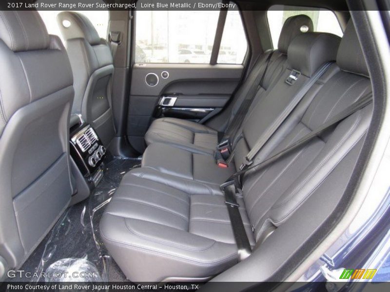 Rear Seat of 2017 Range Rover Supercharged