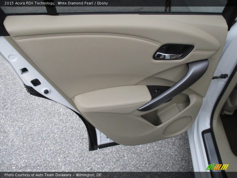 White Diamond Pearl / Ebony 2015 Acura RDX Technology