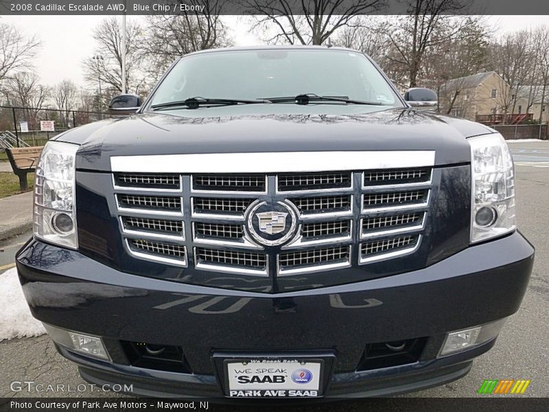 Blue Chip / Ebony 2008 Cadillac Escalade AWD