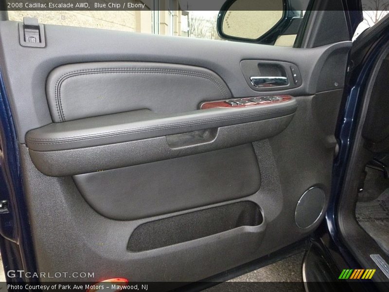 Blue Chip / Ebony 2008 Cadillac Escalade AWD