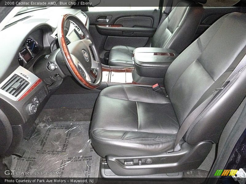 Blue Chip / Ebony 2008 Cadillac Escalade AWD