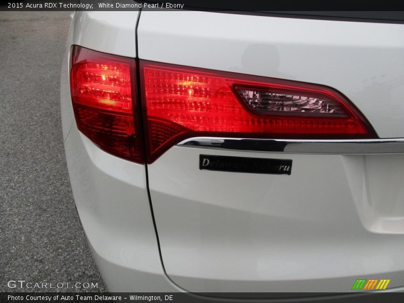 White Diamond Pearl / Ebony 2015 Acura RDX Technology