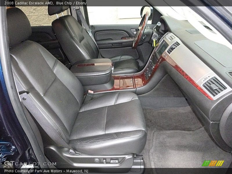 Blue Chip / Ebony 2008 Cadillac Escalade AWD