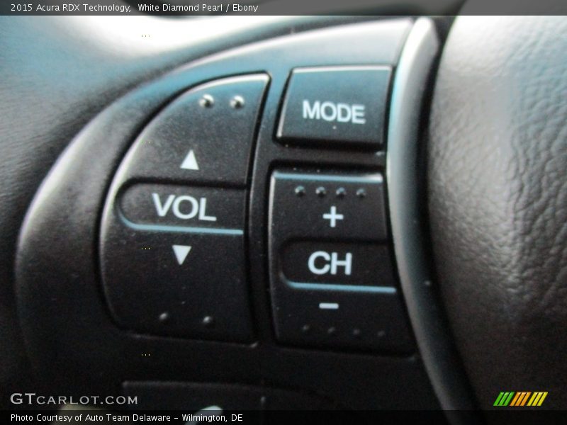 White Diamond Pearl / Ebony 2015 Acura RDX Technology