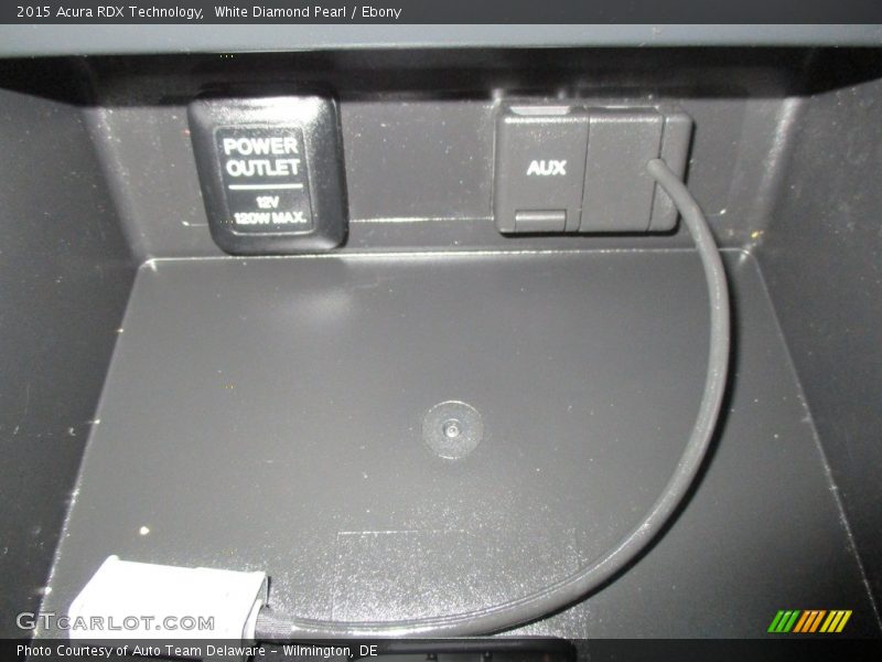 White Diamond Pearl / Ebony 2015 Acura RDX Technology