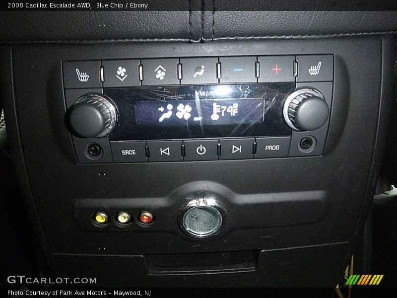 Blue Chip / Ebony 2008 Cadillac Escalade AWD