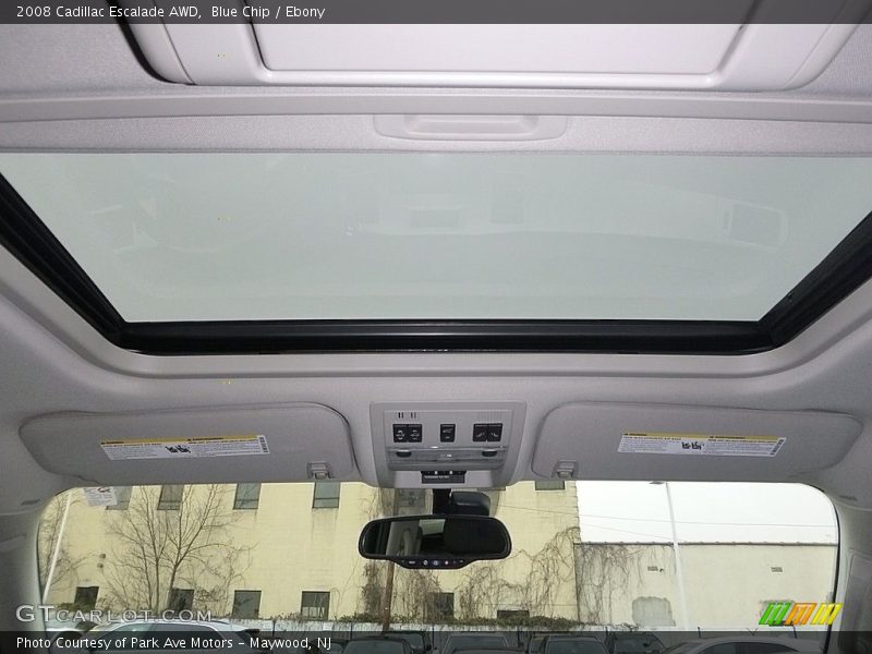 Blue Chip / Ebony 2008 Cadillac Escalade AWD