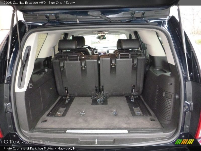 Blue Chip / Ebony 2008 Cadillac Escalade AWD