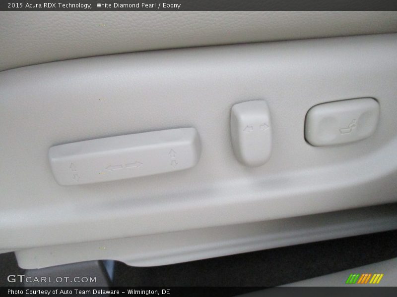White Diamond Pearl / Ebony 2015 Acura RDX Technology