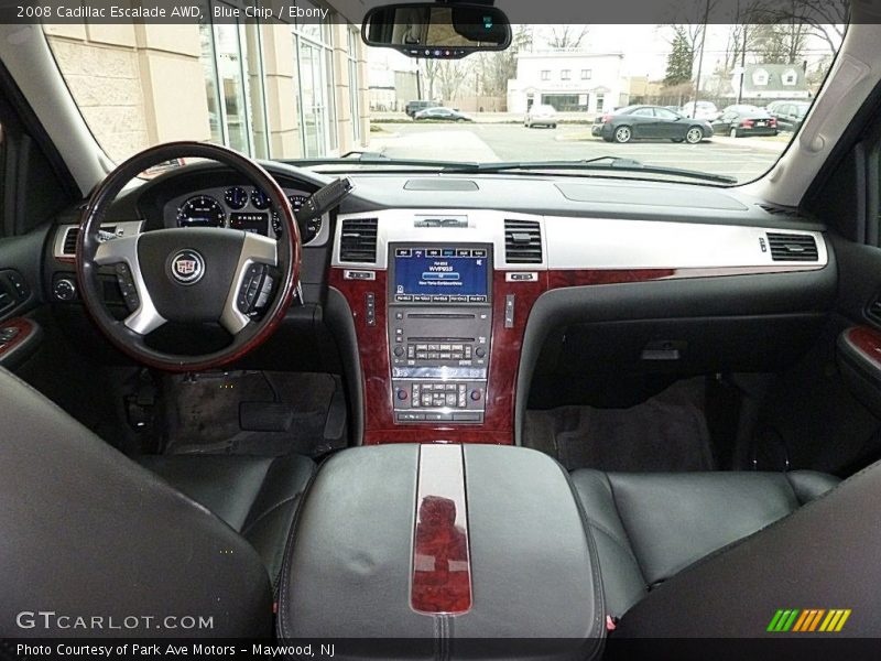 Blue Chip / Ebony 2008 Cadillac Escalade AWD