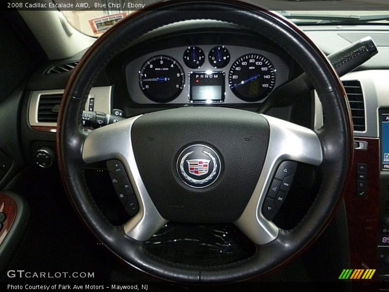 Blue Chip / Ebony 2008 Cadillac Escalade AWD