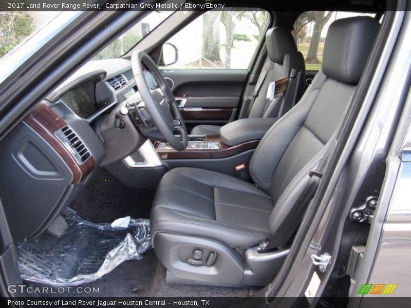  2017 Range Rover  Ebony/Ebony Interior