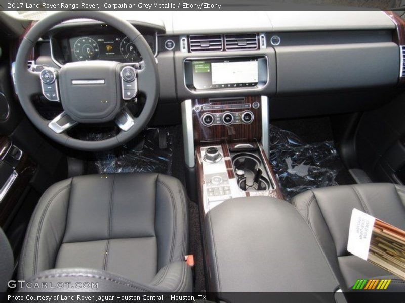 Dashboard of 2017 Range Rover 