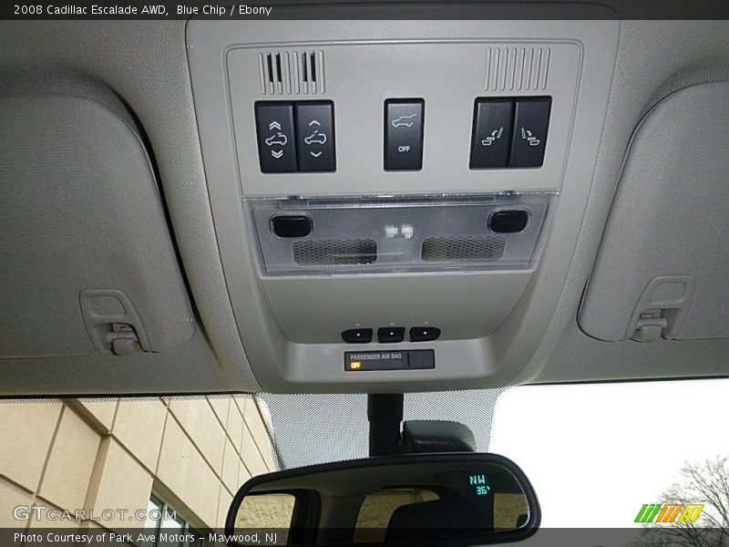 Blue Chip / Ebony 2008 Cadillac Escalade AWD