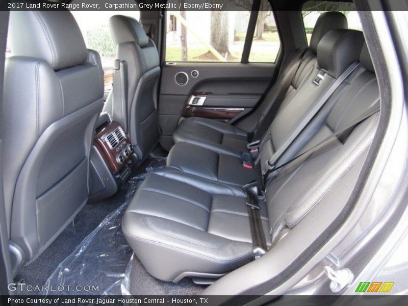 Rear Seat of 2017 Range Rover 