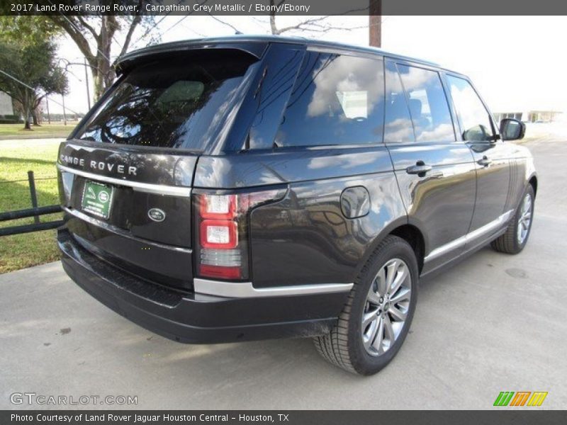 Carpathian Grey Metallic / Ebony/Ebony 2017 Land Rover Range Rover