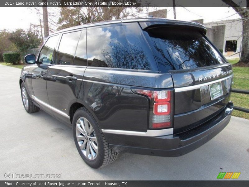 Carpathian Grey Metallic / Ebony/Ebony 2017 Land Rover Range Rover