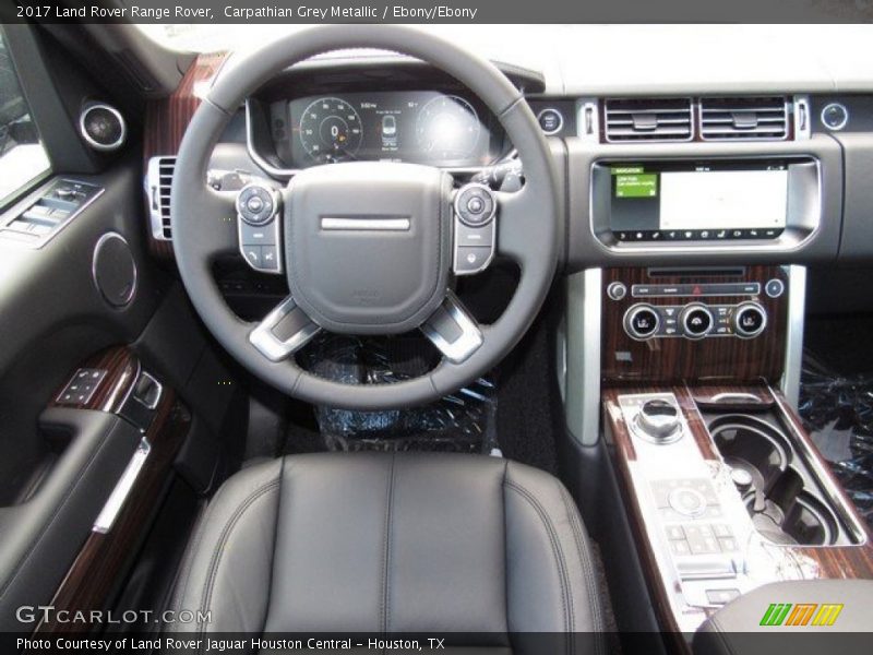 Dashboard of 2017 Range Rover 