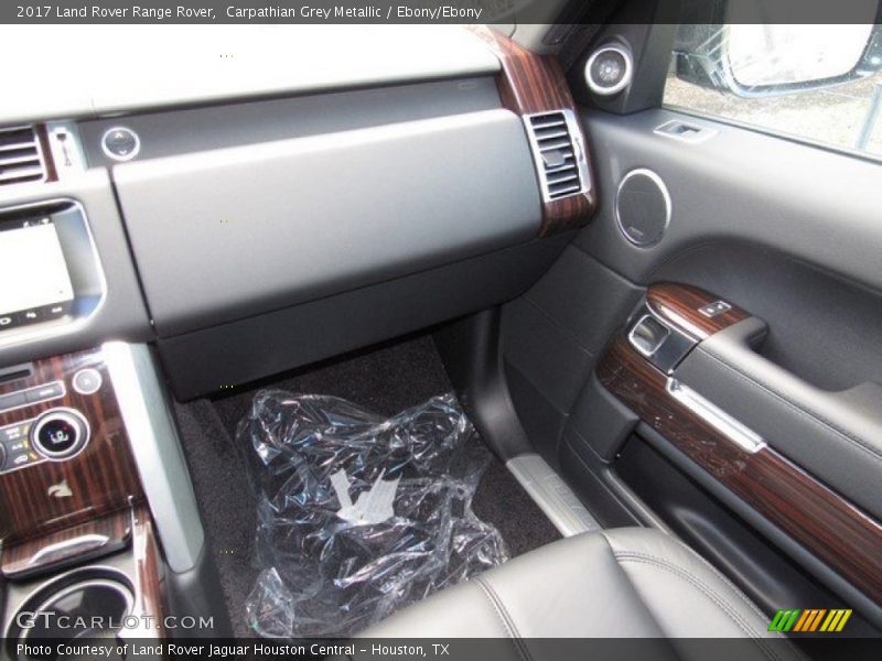 Carpathian Grey Metallic / Ebony/Ebony 2017 Land Rover Range Rover