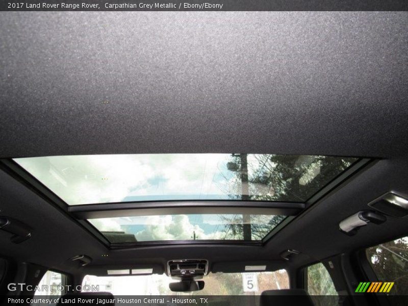 Carpathian Grey Metallic / Ebony/Ebony 2017 Land Rover Range Rover